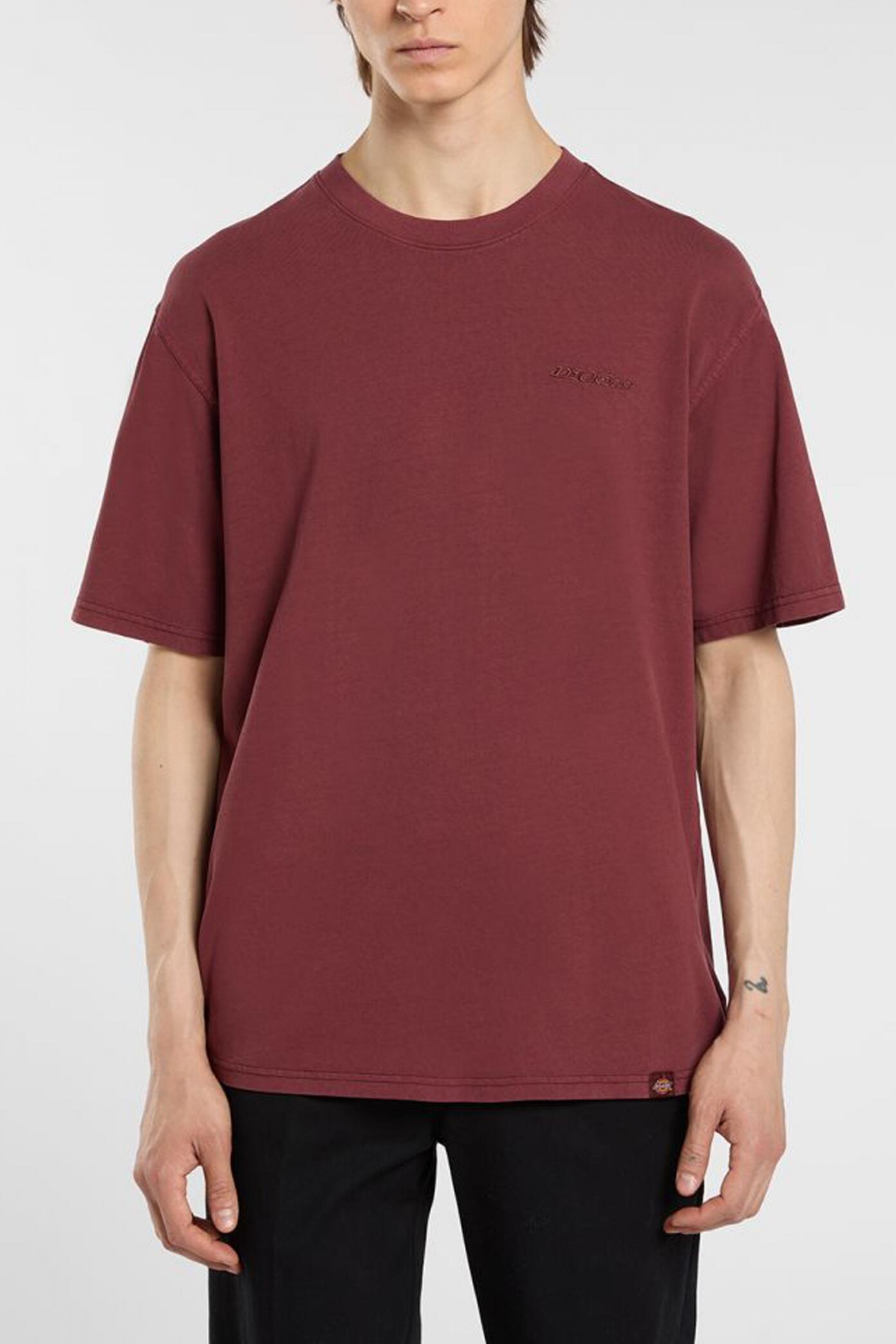 T-shirt Bordeaux Homme Dickies Plentywood 5/5