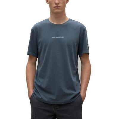 T-shirt ecoalf model almer alf tshirt kleur blauw