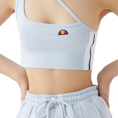 Ellesse model playsol crop top kleur blauw