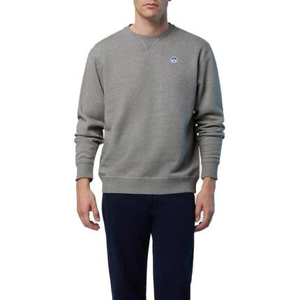 Sweat-shirt avec écusson logo homme