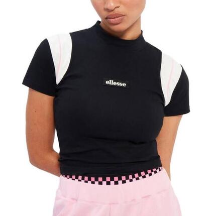 T-shirt Ellesse Modell Mart Crop T-shirt Farbe Schwarz