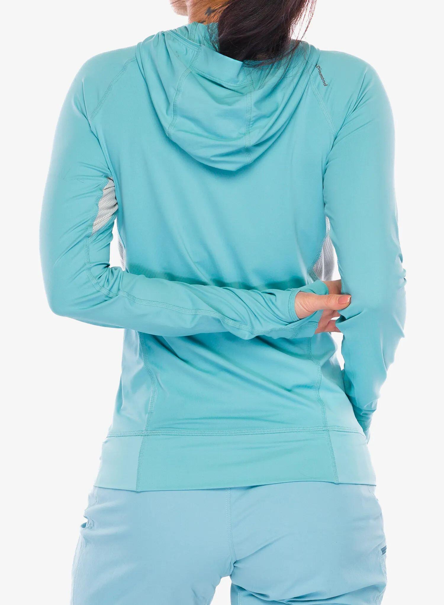 Sweat à capuche de trekking pour femme Black Diamond Alpenglow Pro 4/7