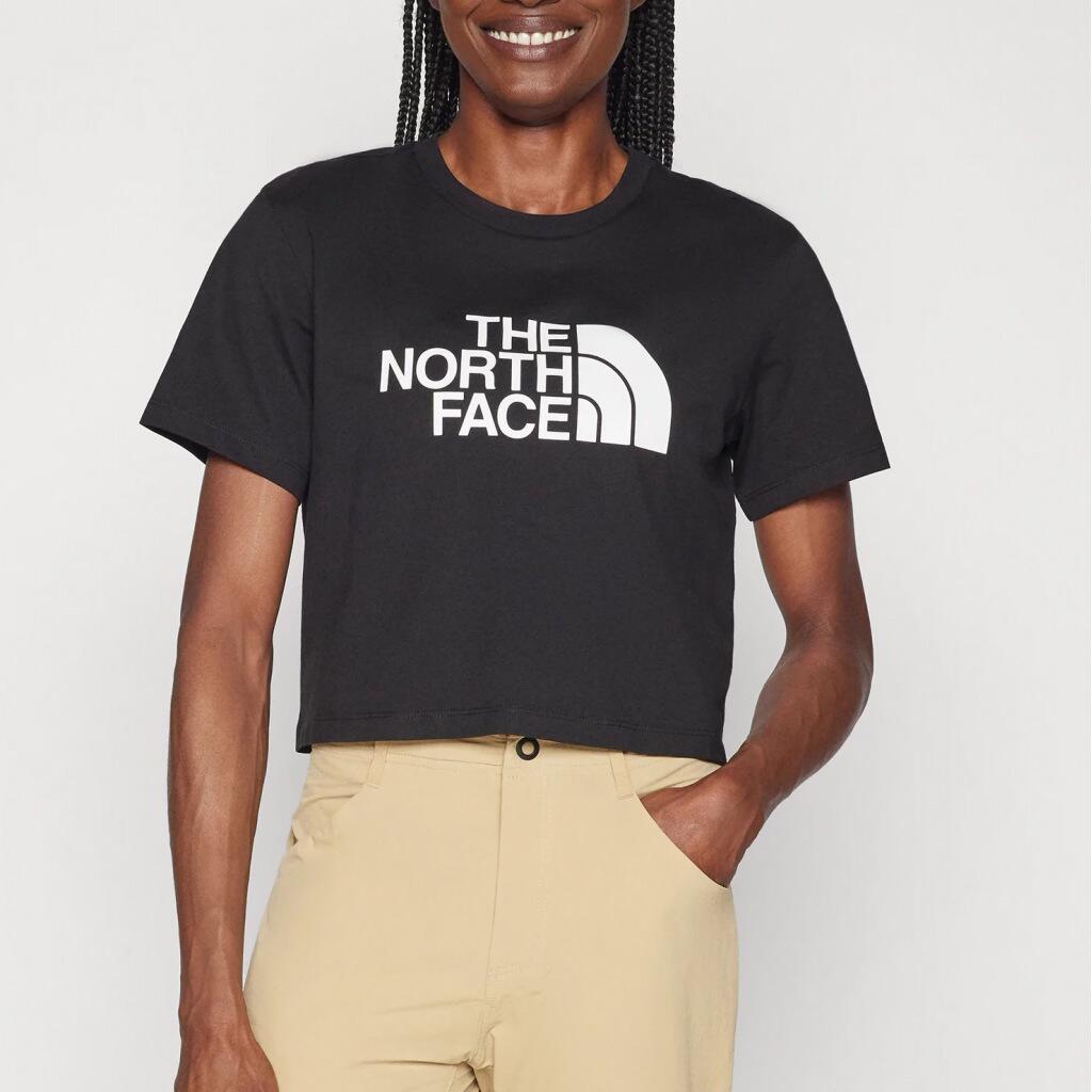 The north face - T-shirt Noir NF0A8A6HJK3 3/4