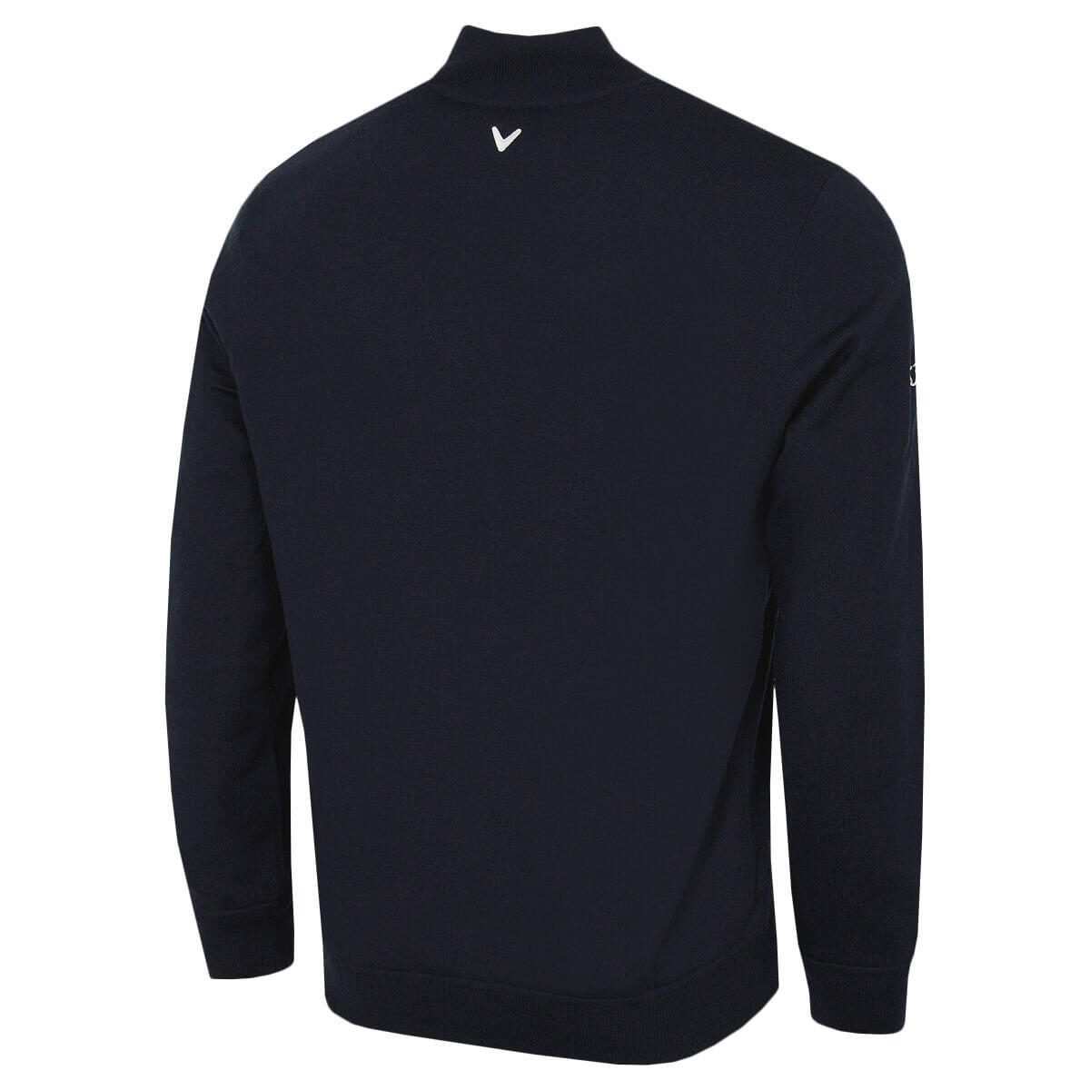 Maglia da golf da uomo Callaway Windstopper con cerniera a 1/4, colore blu navy. 2/6