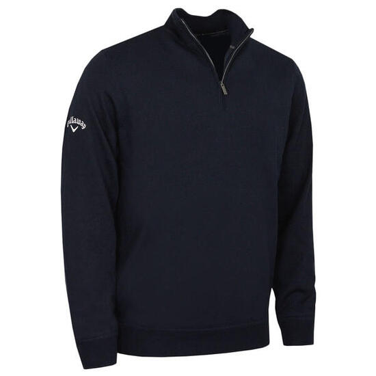 Jersey Golf Callaway Windstopper 1/4 Zipped Hombre Azul Marino