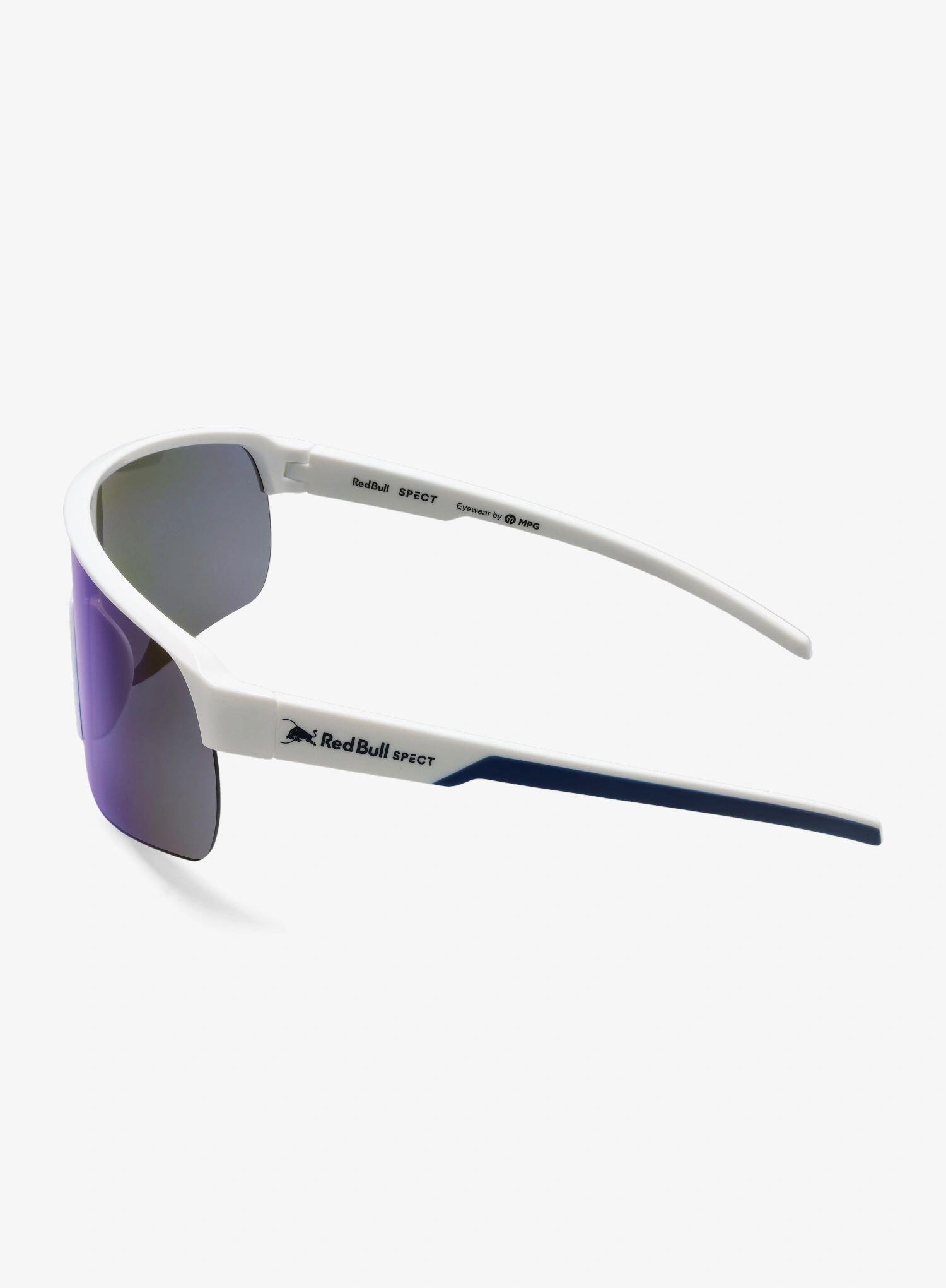 Lunettes de soleil DAKOTA - Shiny White/Ice Blue Revo 3/7