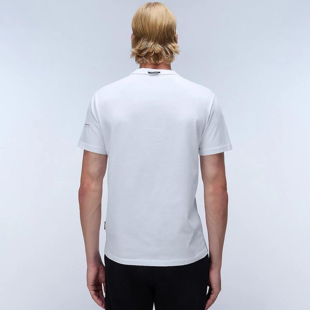 Camisetas Hombre Napapijri Badge 3/5