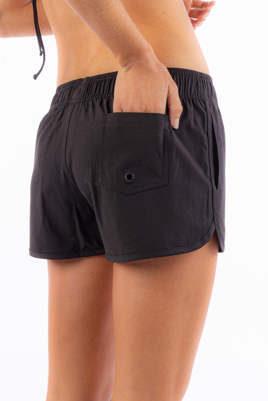 Short de Banho Feminino 3" confortável e durável 3/5