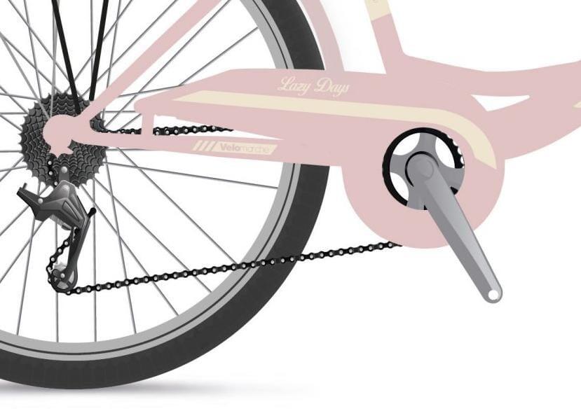 Bicicleta Infantil Airbici Lazy Days 24" 6 Velocidad 4/4