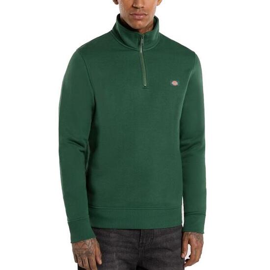 Maillot et sweat pour homme Dickies oakport quart de zip vert