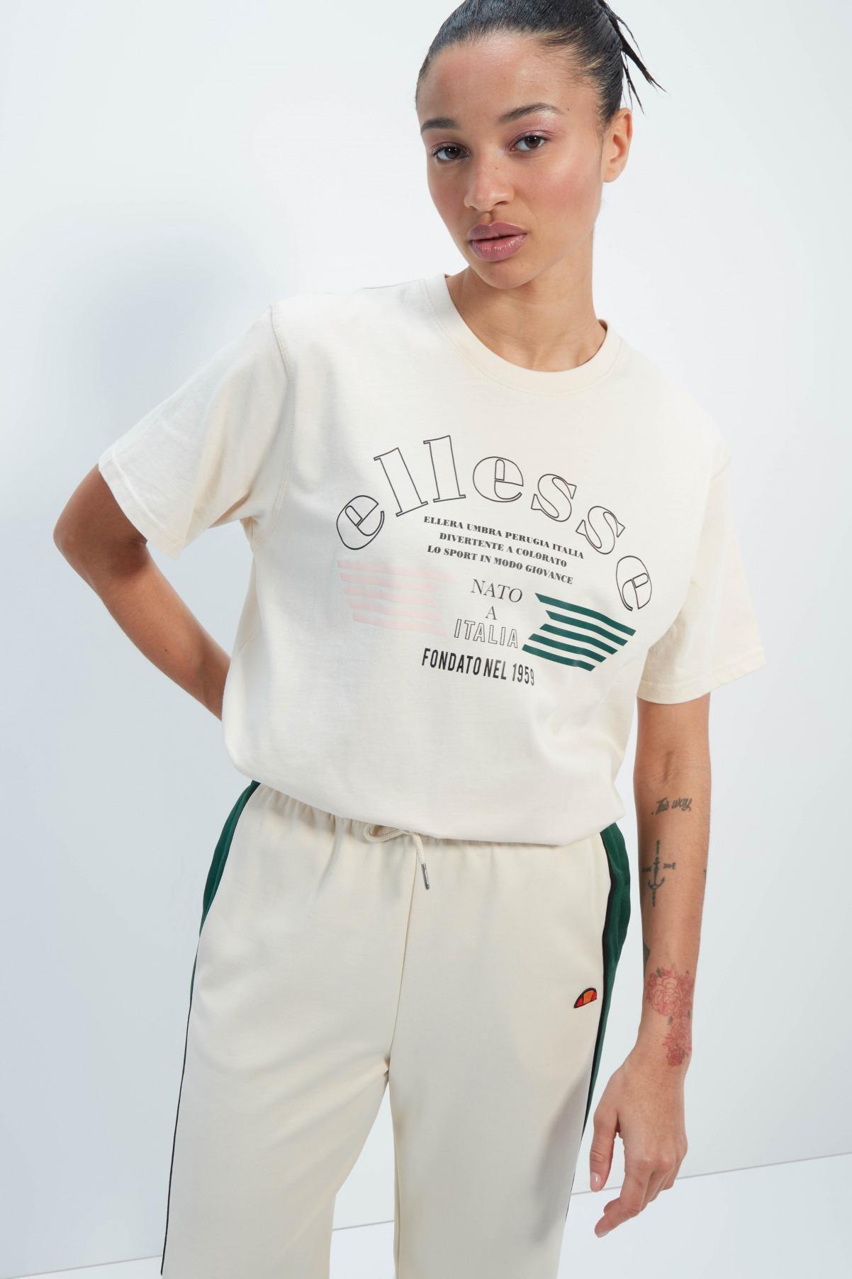 T-shirt Ellesse Modèle Nira Tee Couleur Beige 5/5