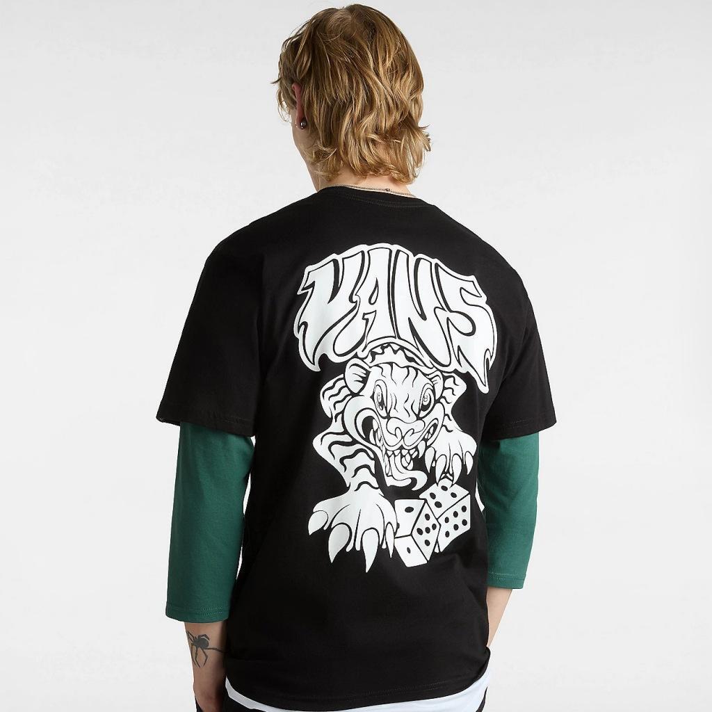 T-shirt Vans Modèle Prowler Ss Couleur Noir 3/5