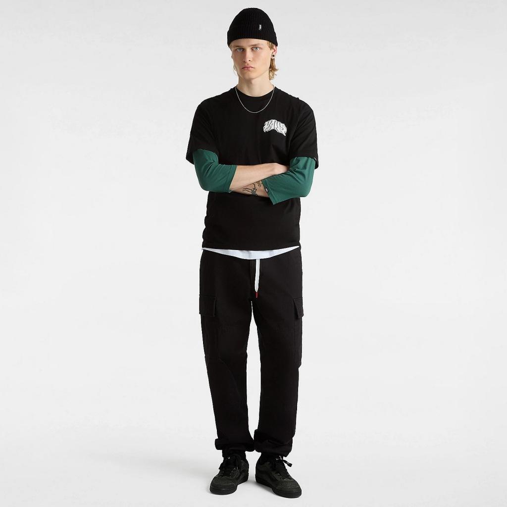 T-shirt Vans Modèle Prowler Ss Couleur Noir 4/5