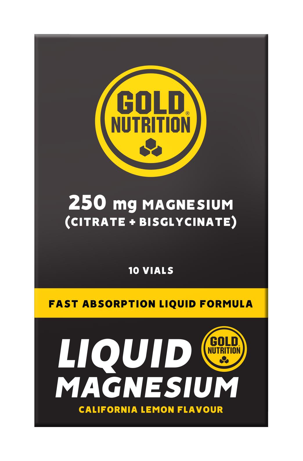 SUPLEMENTO NUTRICIONAL LIQUID MAGNESIUM 250MG - 10 VIALS 3/4