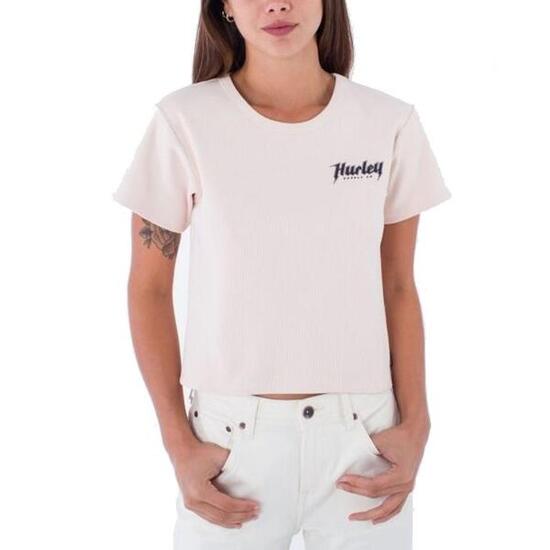 T-shirt Hurley Modell Tomgirl Baby Rib Tee Farbe Rosa