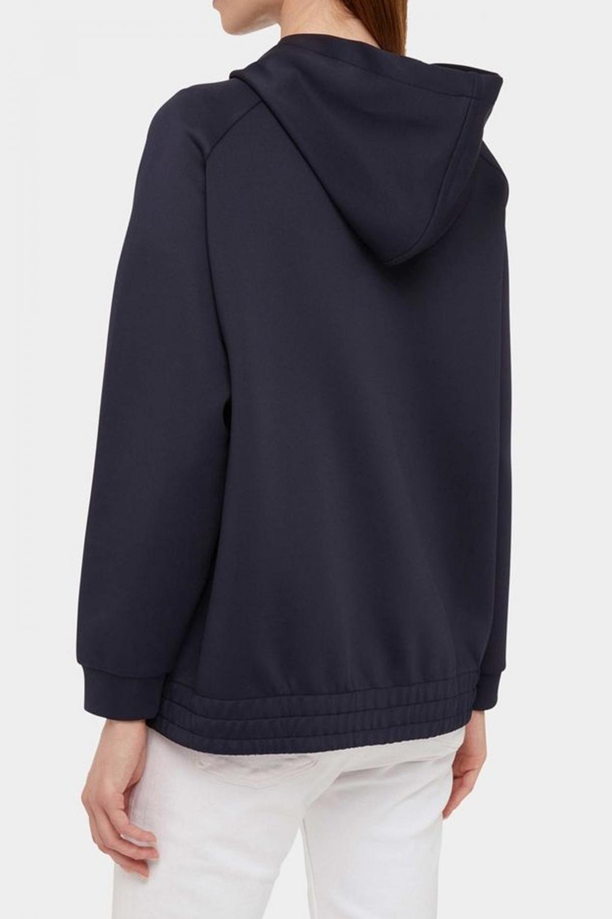 Felpa Geox Modello W Sweater Colore Blu 5/5