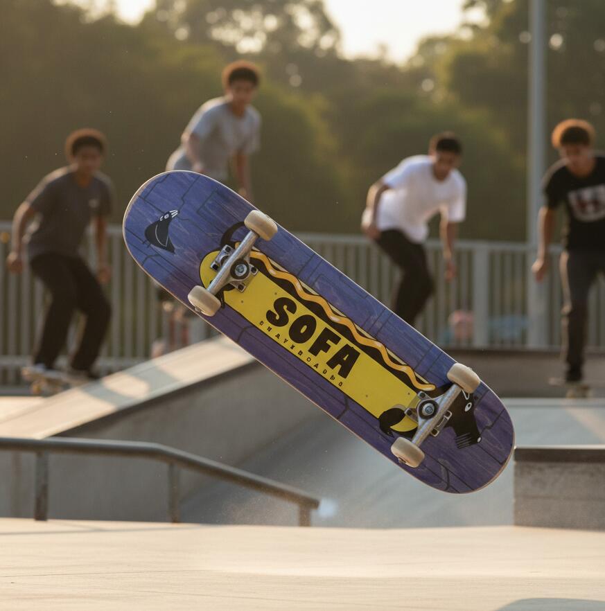 Deck Hotdog-4 8.5 - Sofa Skateboards 3/3