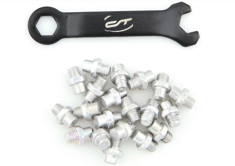 CONTEC R-Pins Select clavijas para pedales MTB aluminio 20 unidades con llave 2/3