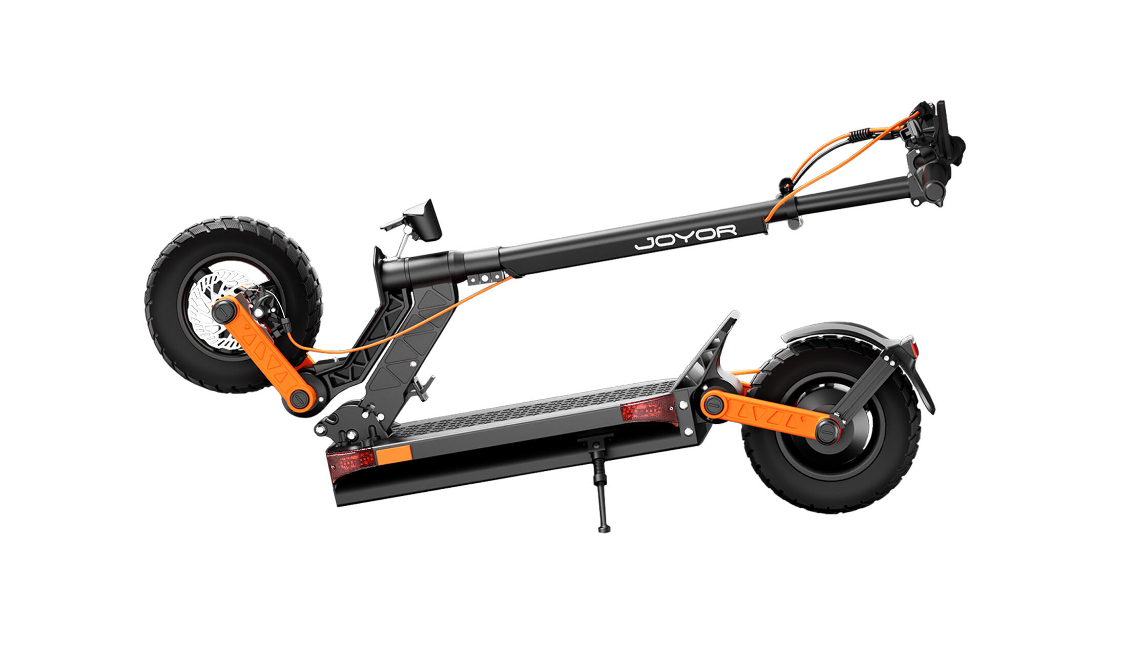Trotinete Elétrica JOYOR S8 com Motor de 600W, Bateria de 48V 26Ah, Autonomia de 5/5