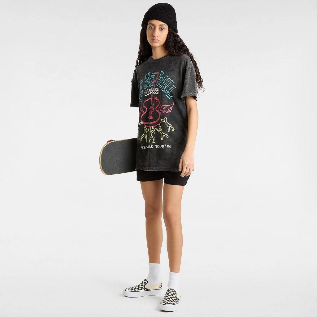 T-shirt Vans Modèle Guitar Solo Oversized Couleur Noir 4/5