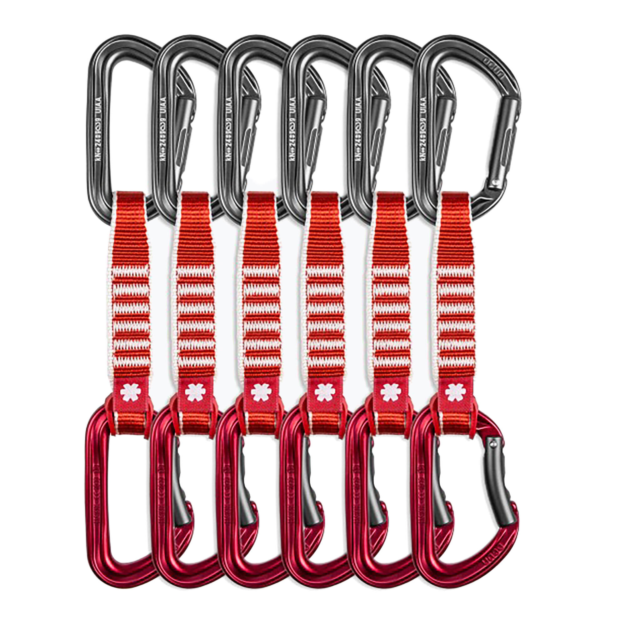 Dégaines Hawk QD Zoom PA pack de 5 rojo 15-22 mm ligeras y robustas 5/5