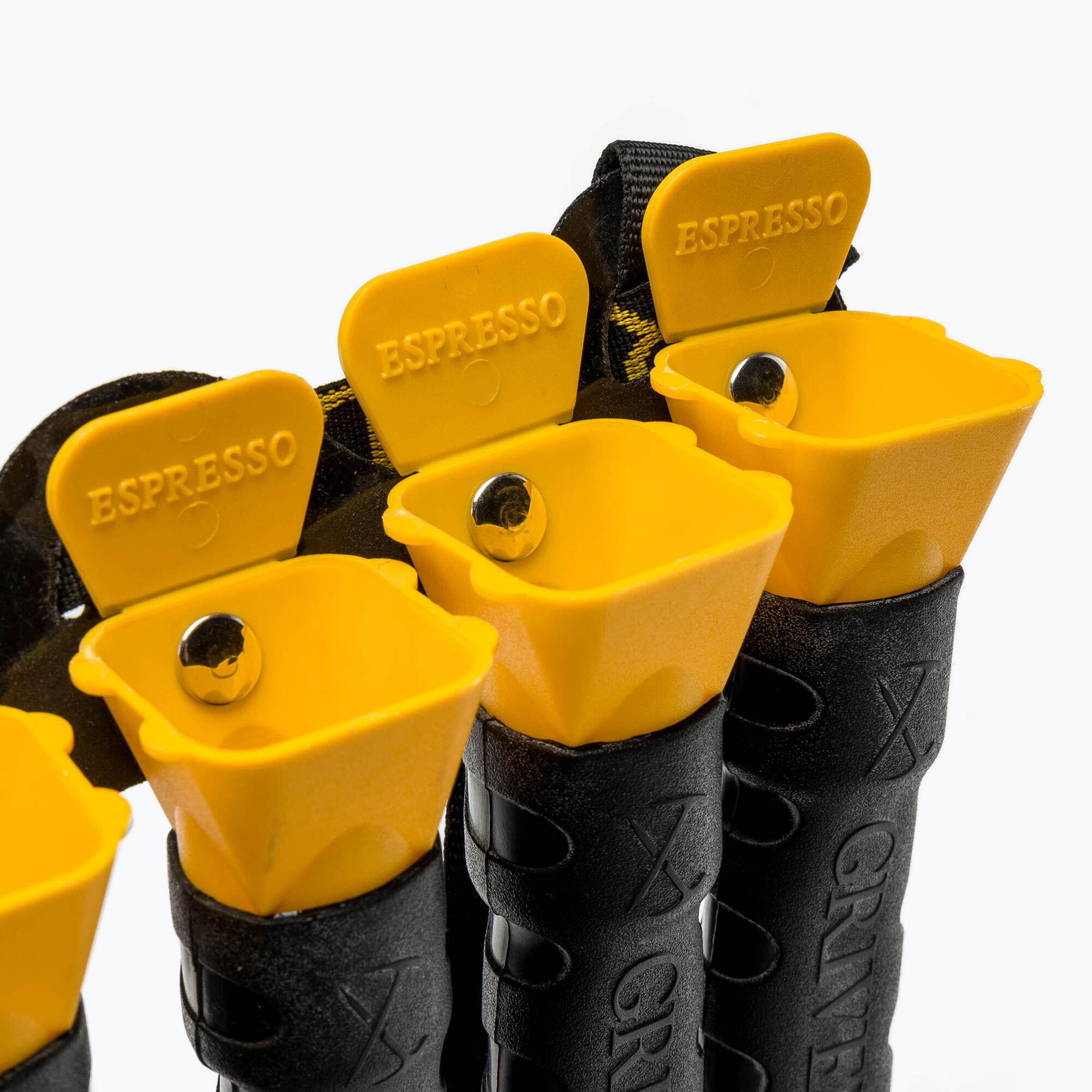 Porte-vis Grivel Pan Pipe 5 vis à glace, plastique léger 0,3 kg (porté) 2/3