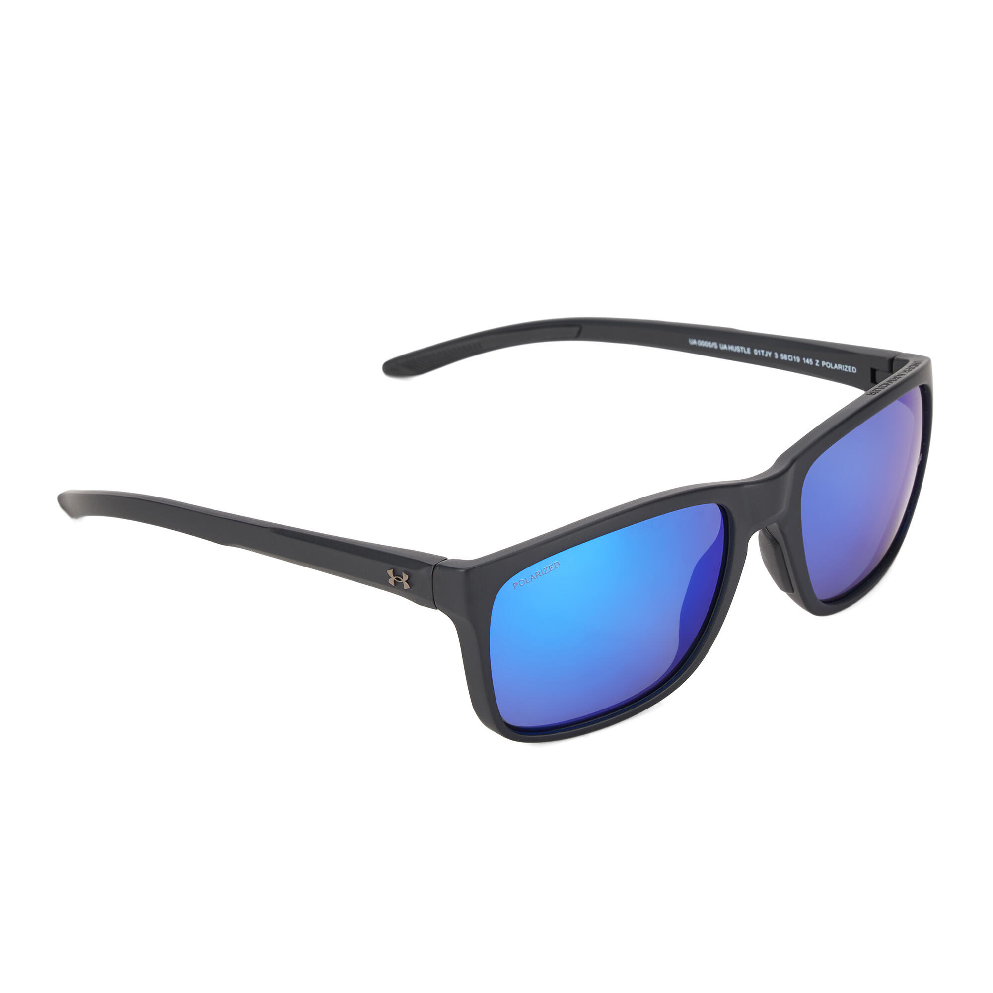 Lunettes de soleil polarisées Under Armour 0005/S 01T Noir / Bleu 5/5