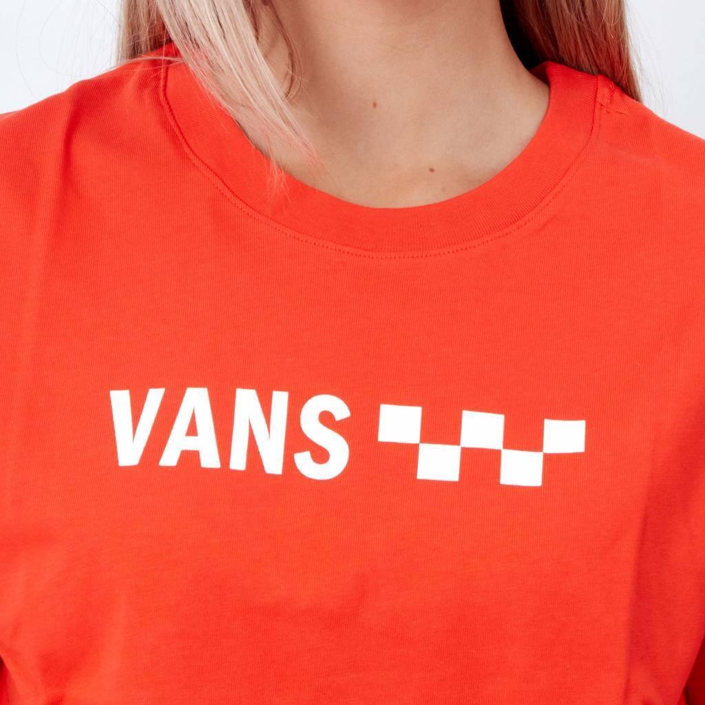 T-shirt Vans Modèle Brand Striper Bf Couleur Orange 4/5