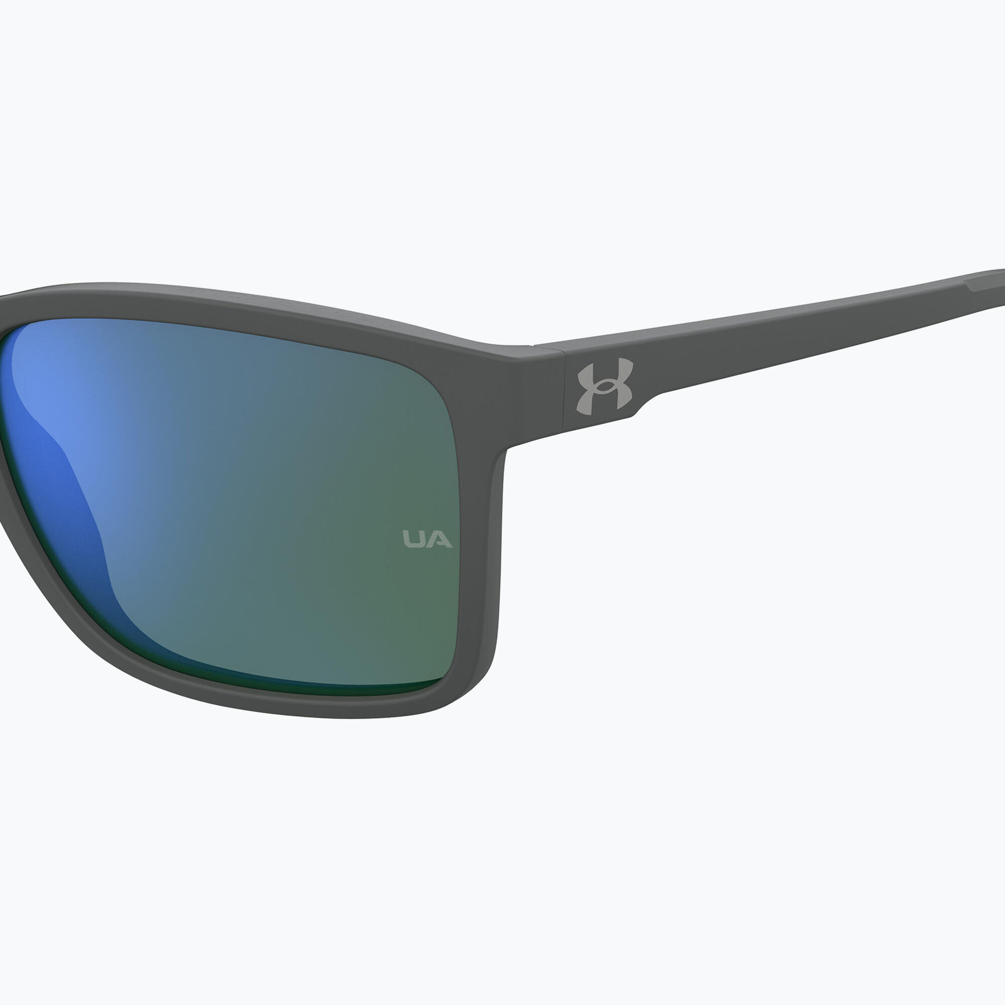 Lunettes de soleil Under Armour HUSTLE XL RIW Gris / Or 7/7