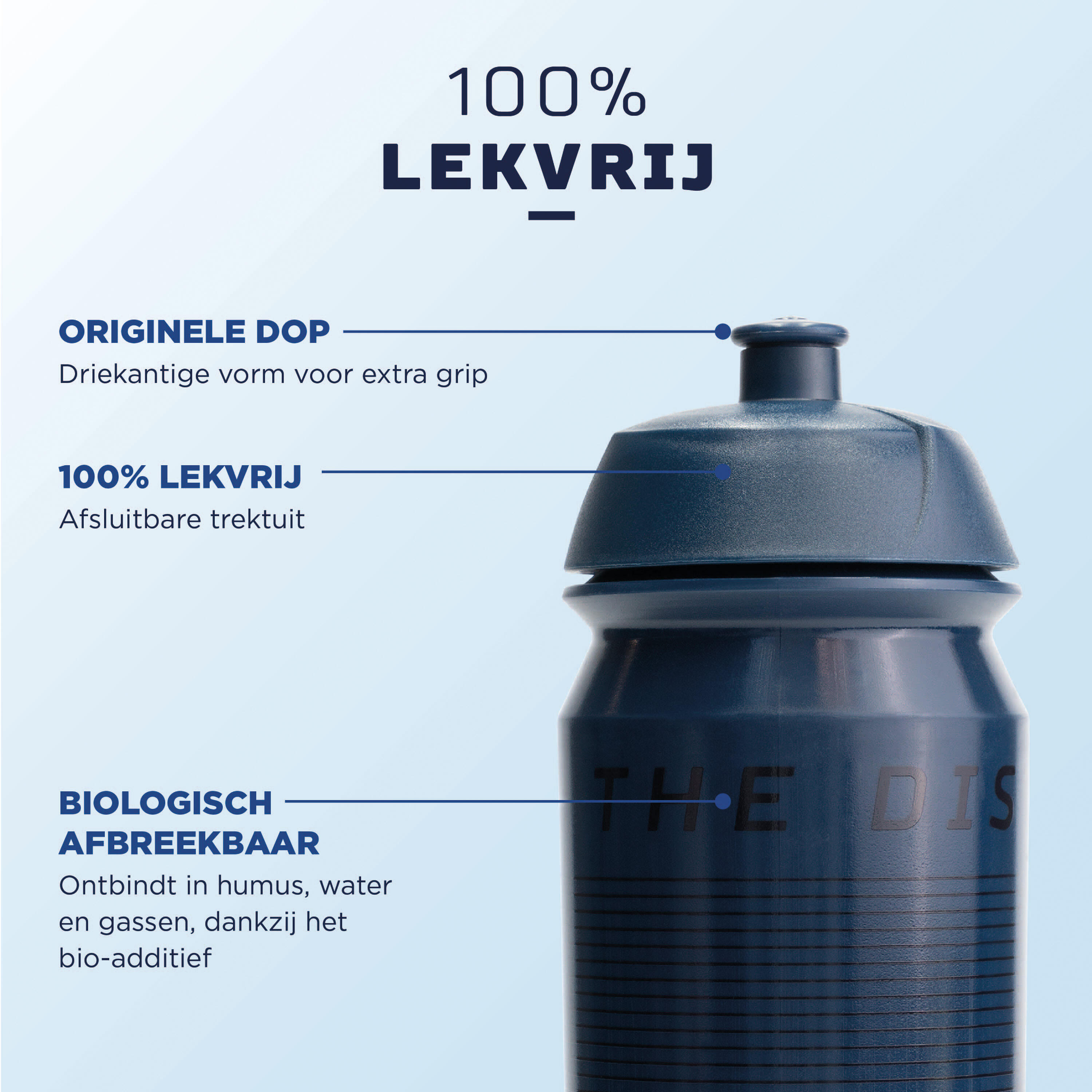Bouteille Unisexe - Bidon Enjoy the Distance 500ml 3/5