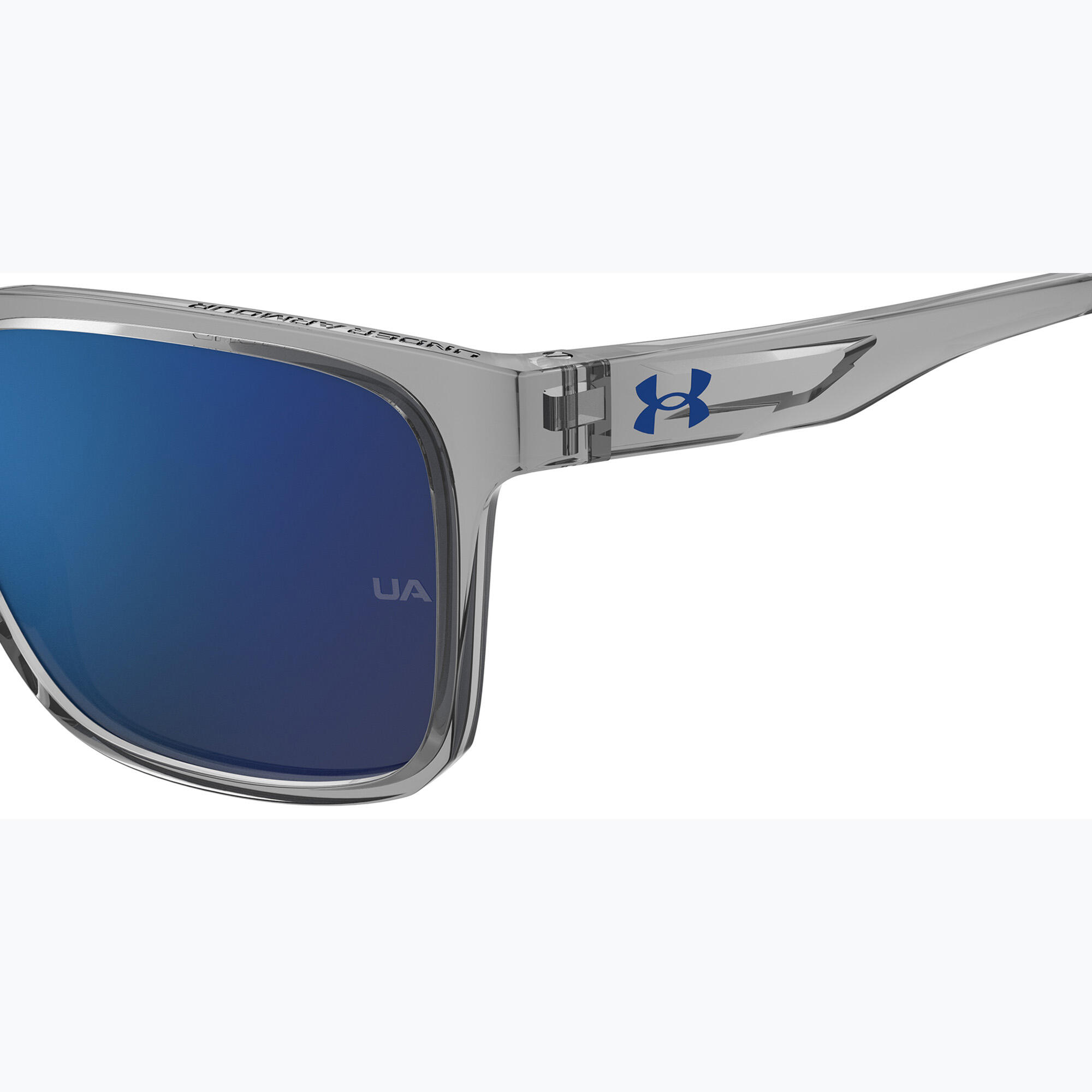 Lunettes de soleil polarisées Under Armour ASSIST 2 09V Gris / Rouge 7/7