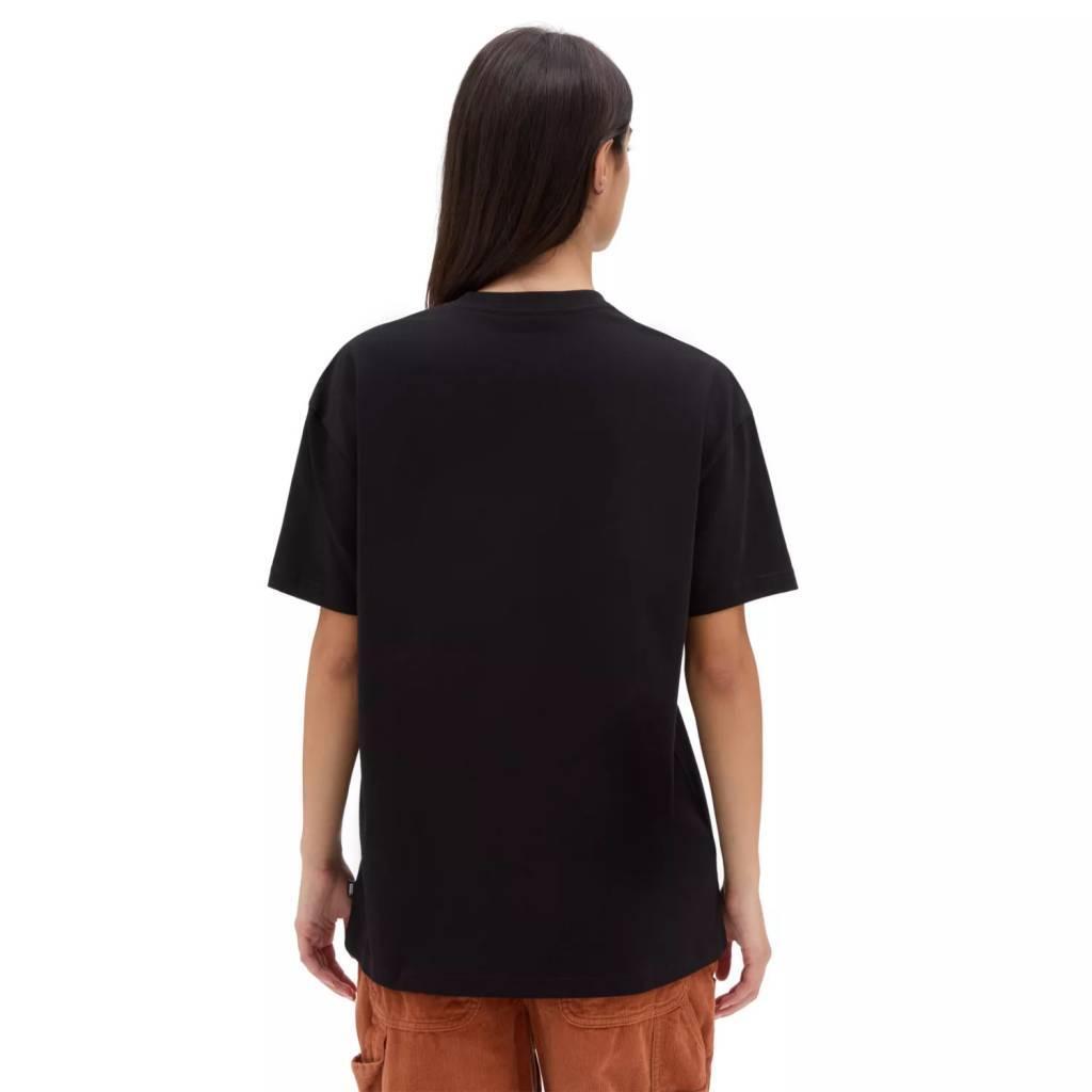 T-shirt Vans Model Og Oval Bloom Kleur Zwart 3/5