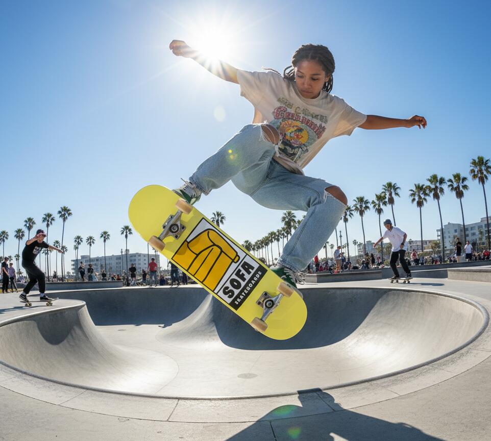 Deck Misc-1 8.0 - Amarelo - Sofa Skateboards 3/5