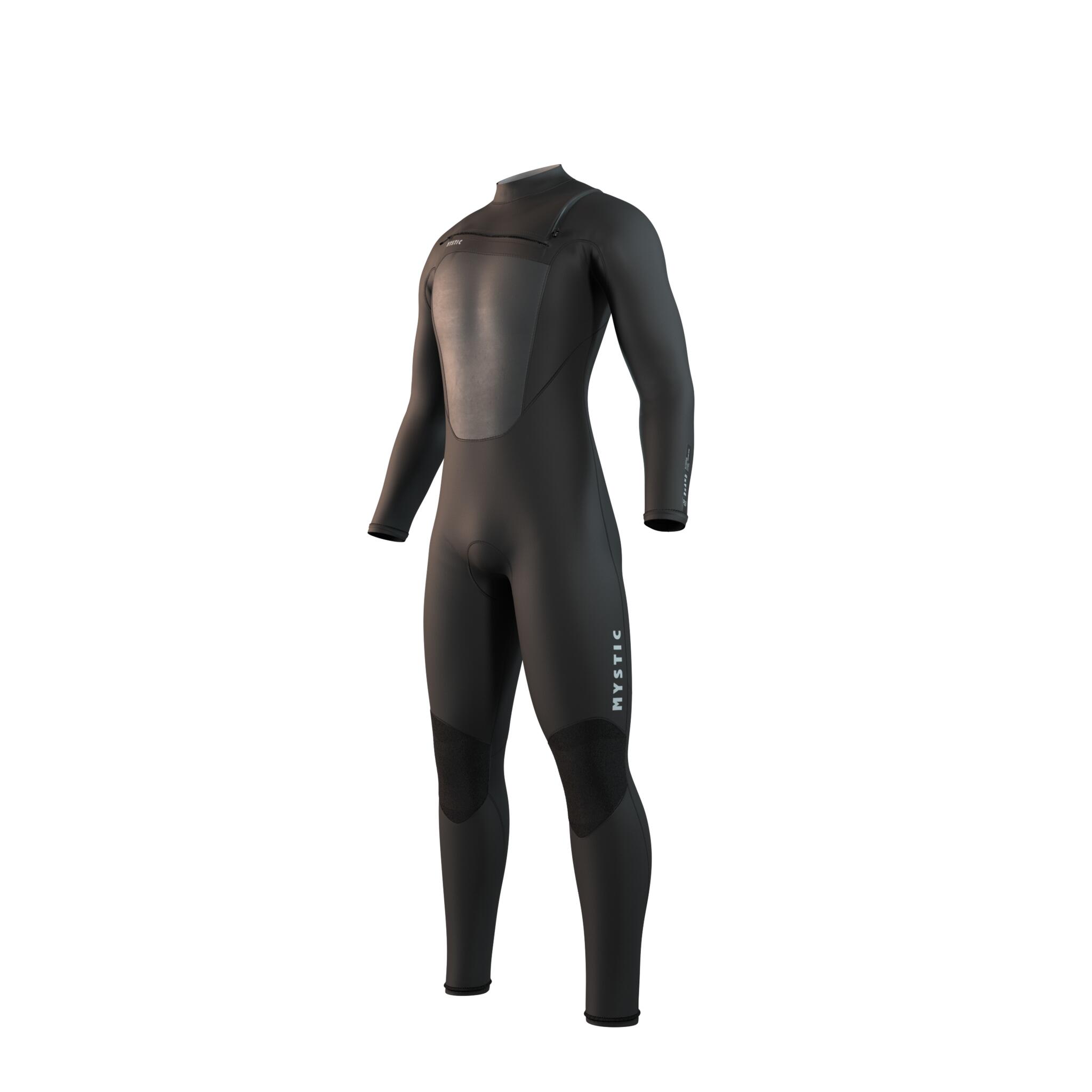 MYSTIC Brand Wetsuit 3/2 Frontzip Flatlock 1/4