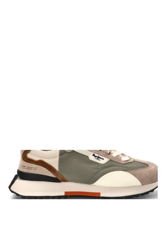 Deportivas Casual Hombre Suela Plana - Modelo Pms600023 Beige 6/6