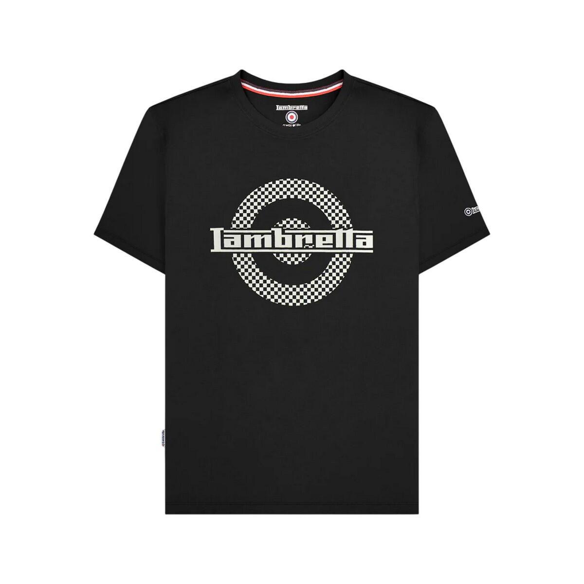 Lambretta Mens Target Two Tone T-Shirt