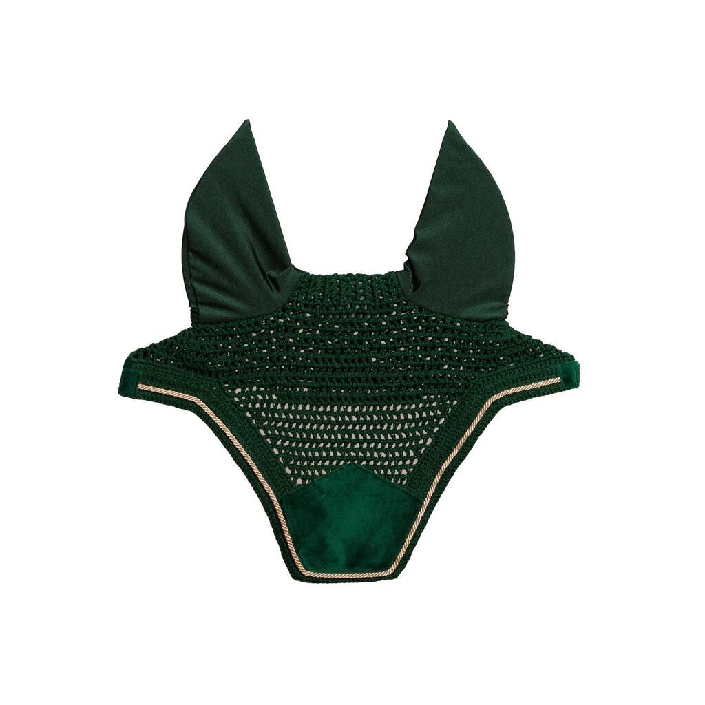 Fly veil Wellington velvet dark green