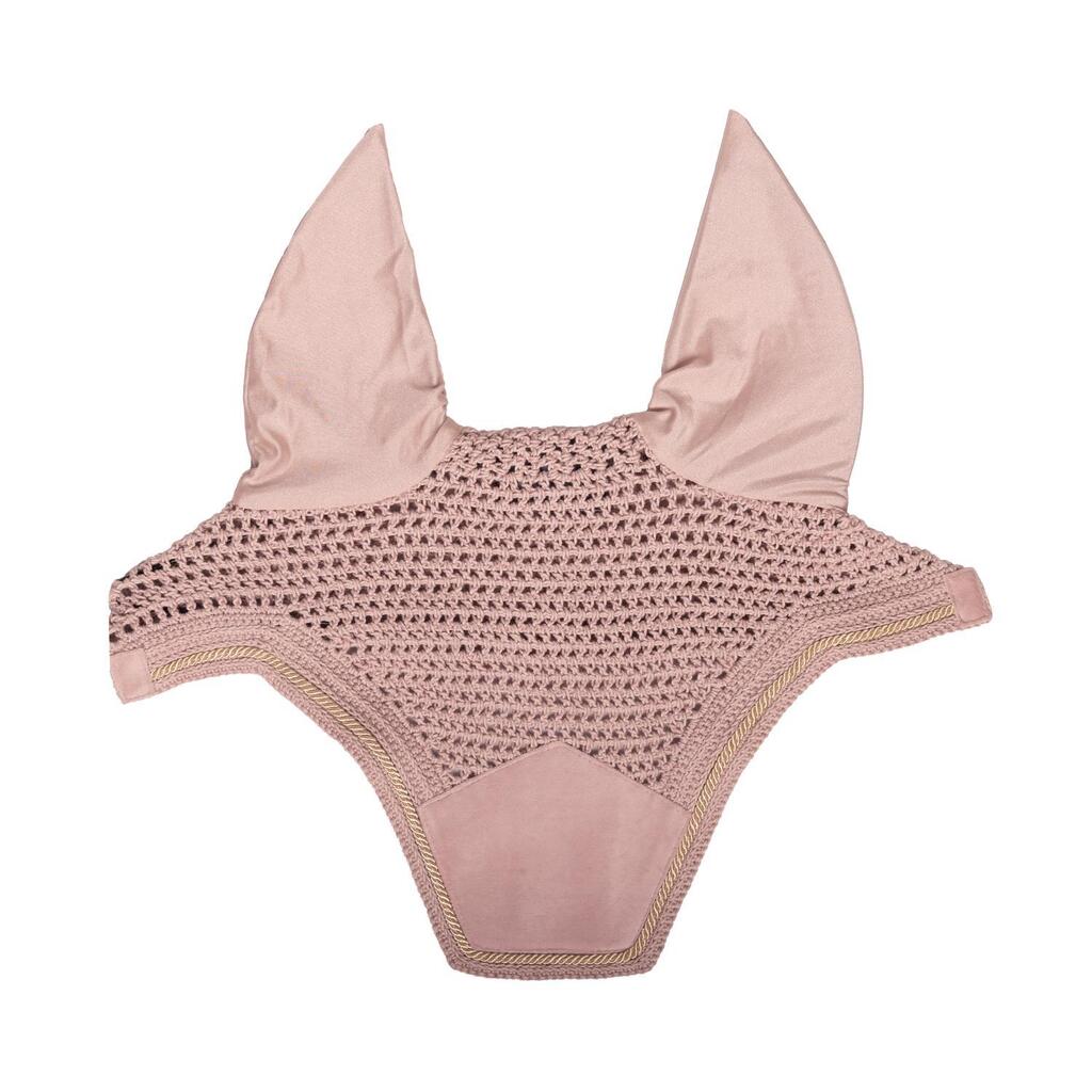 Fly veil Wellington velvet soft rose