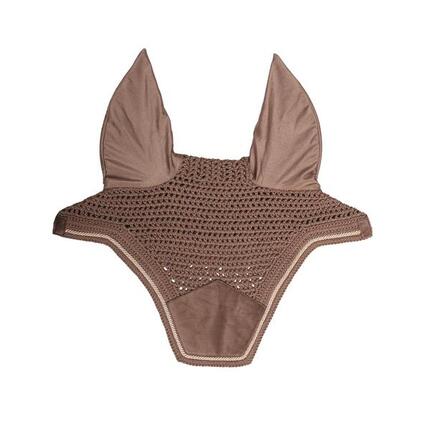 Bonnet anti-mouche Wellington velvet orange pony