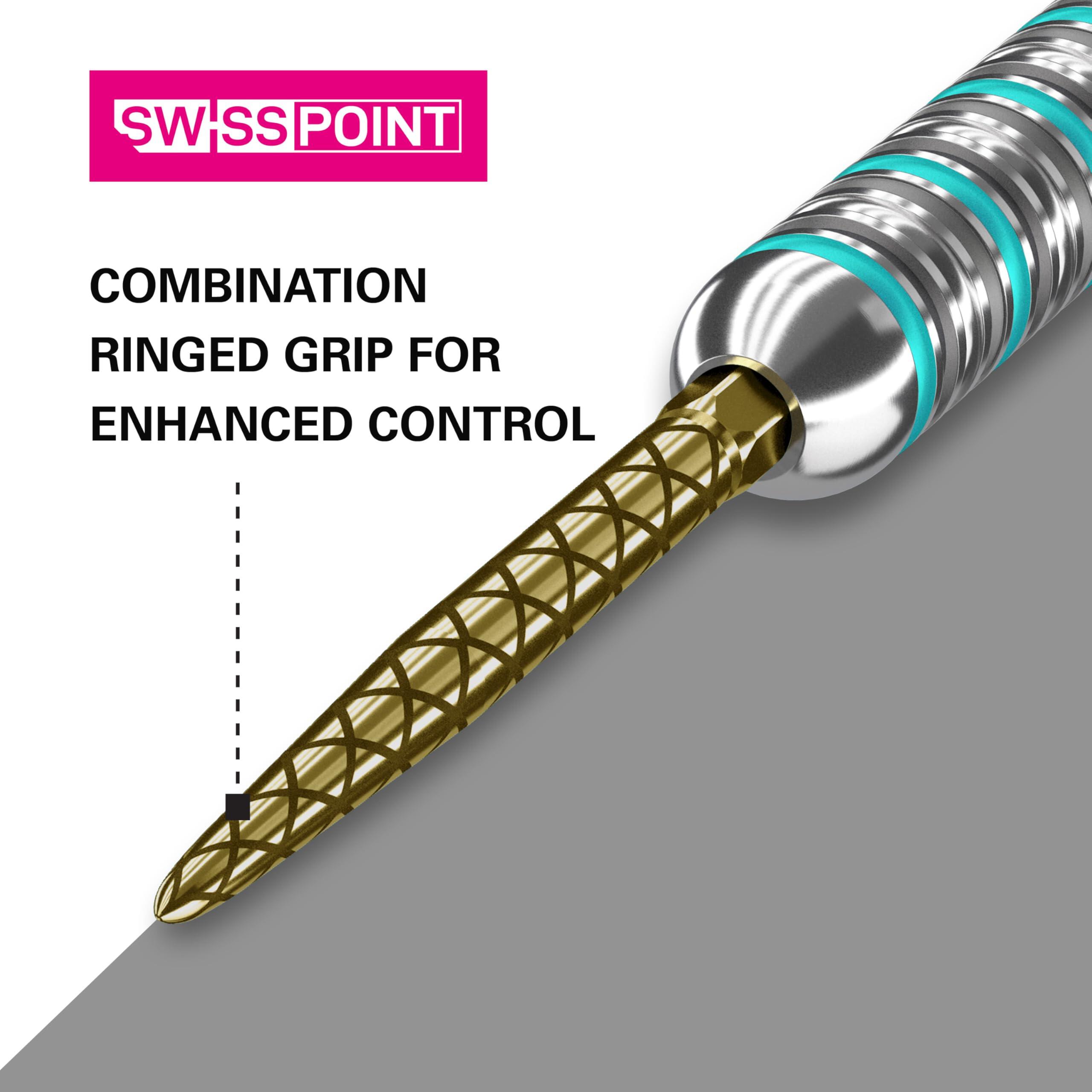 Diamond Pro Swiss Point dartpunten 26mm 3/6