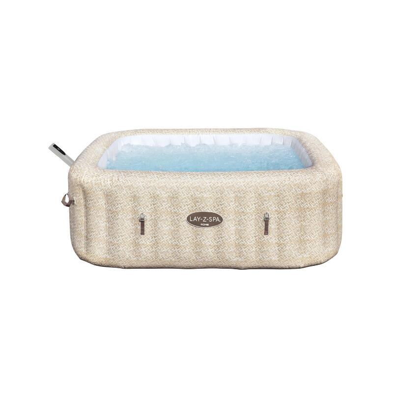 Bestway Spa gonflable carré Lay-Z-Spa Rome  AirJet EnergySense avec WiFi 5-7p 1/7
