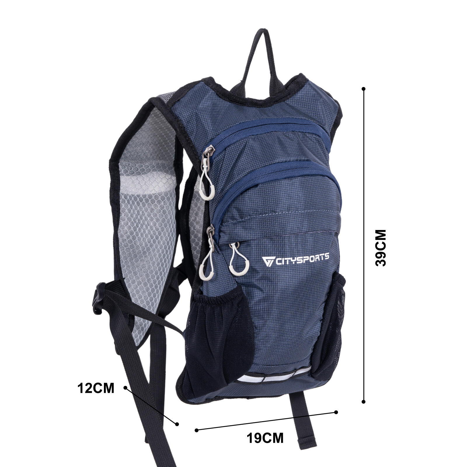 CITYSPORTS Mochila Senderismo 5L, Ultra-ligera para Ciclismo, Azul 4/7