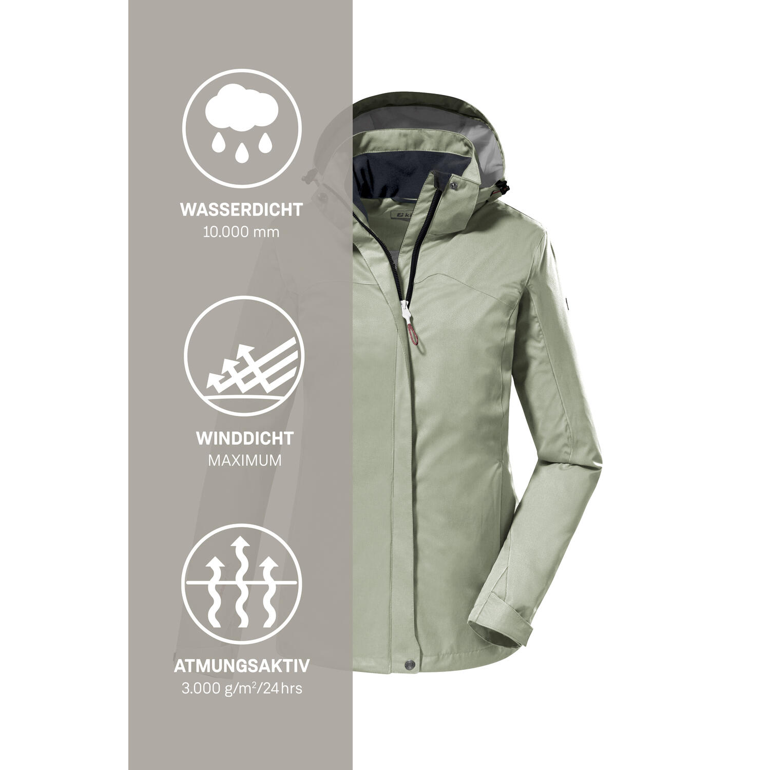 Damen Jacke KOS 133 6/8
