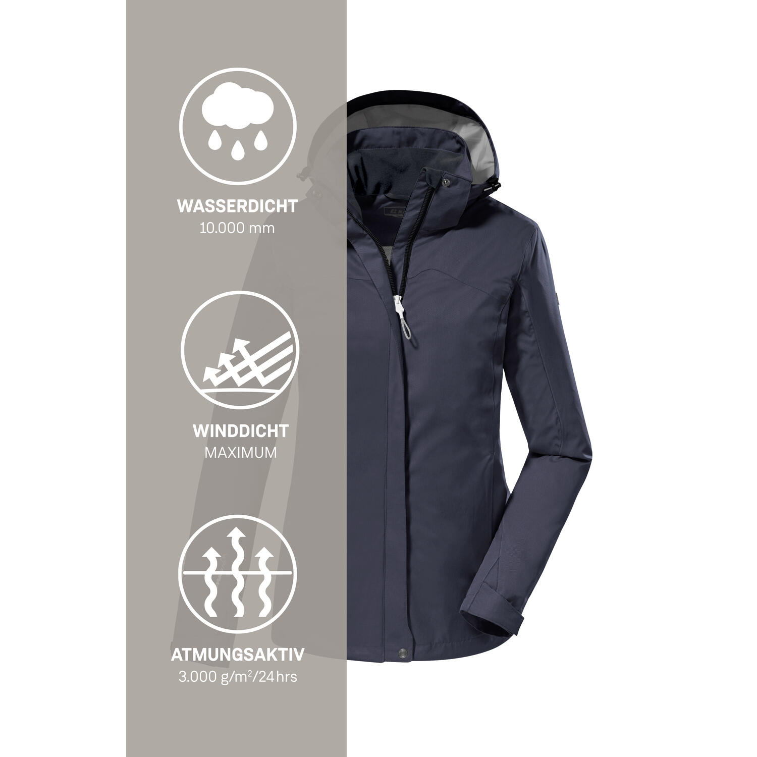 Damen Jacke KOS 133 6/7