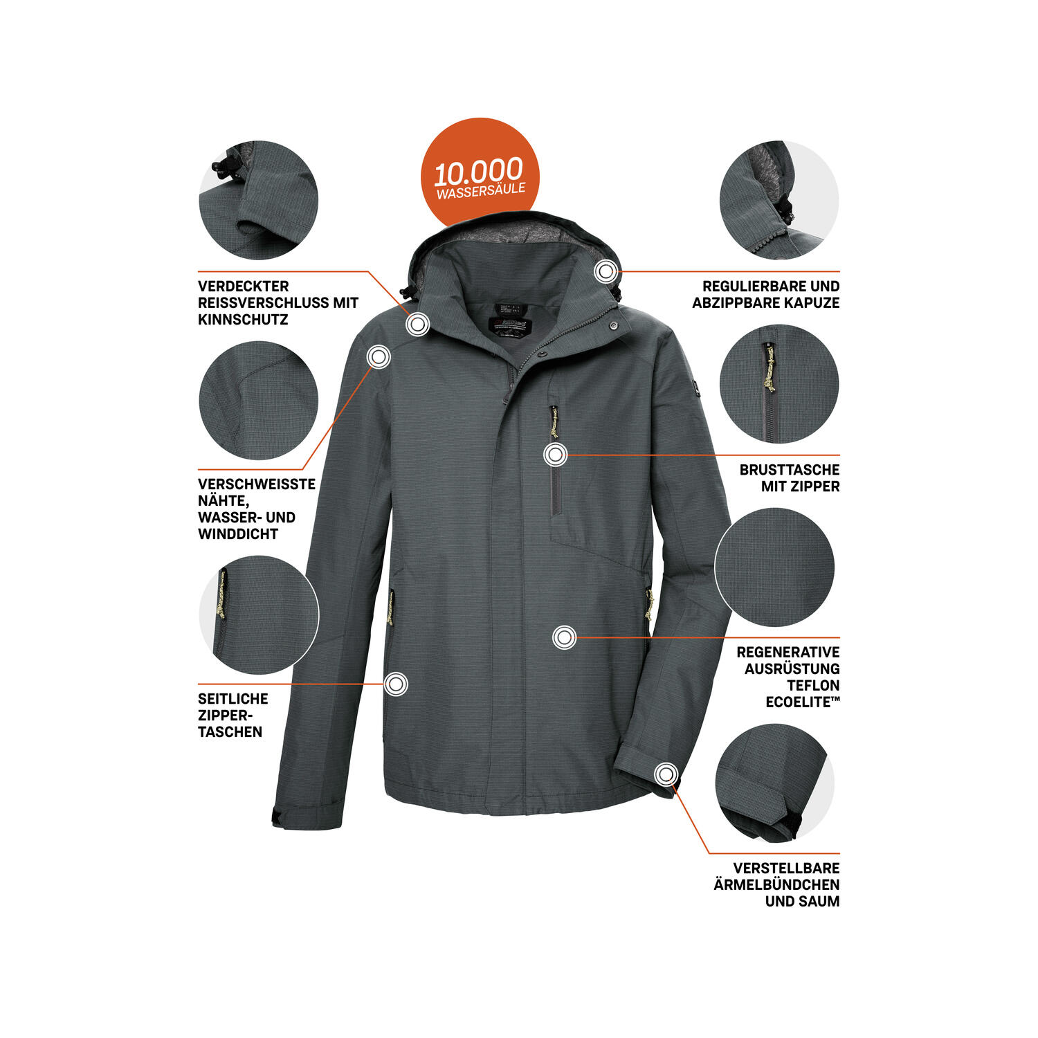 Herren Jacke KOS 256 5/8
