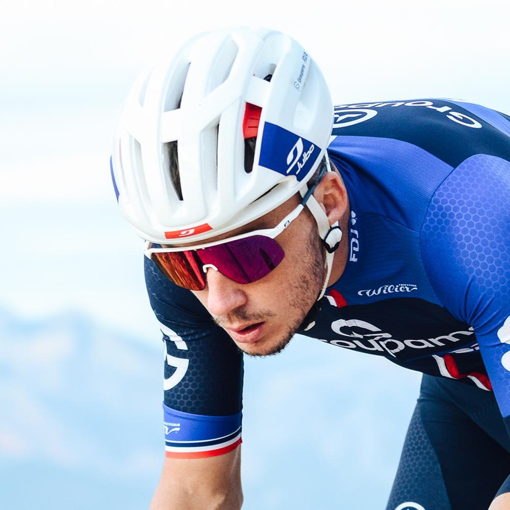 Lunettes Julbo Density Spectron HD 3 Blanc / Bleu - Groupama-FDJ 6/7