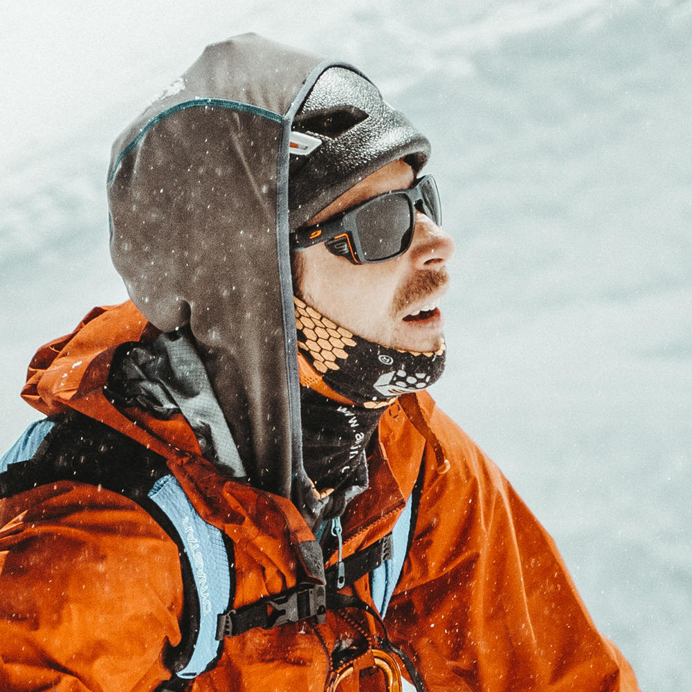 Occhiali da sole Julbo Shield Cameleon Blu - Arancio 6/7