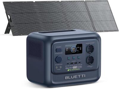 Elite 100 V2 + 350W stazione 1024Wh portatile per campeggio ed emergenze