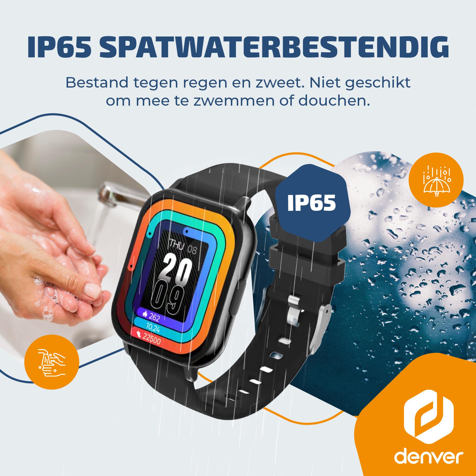 Denver Smartwatch - Hartslagmeter - Multisport modi - SWC176B - Zwart 7/7