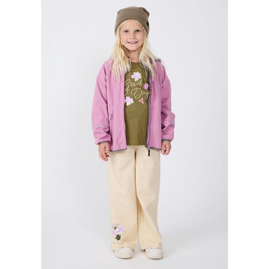 Kurtka Softshell Dziewczęca LEGO Sefrit200 Fioletowa